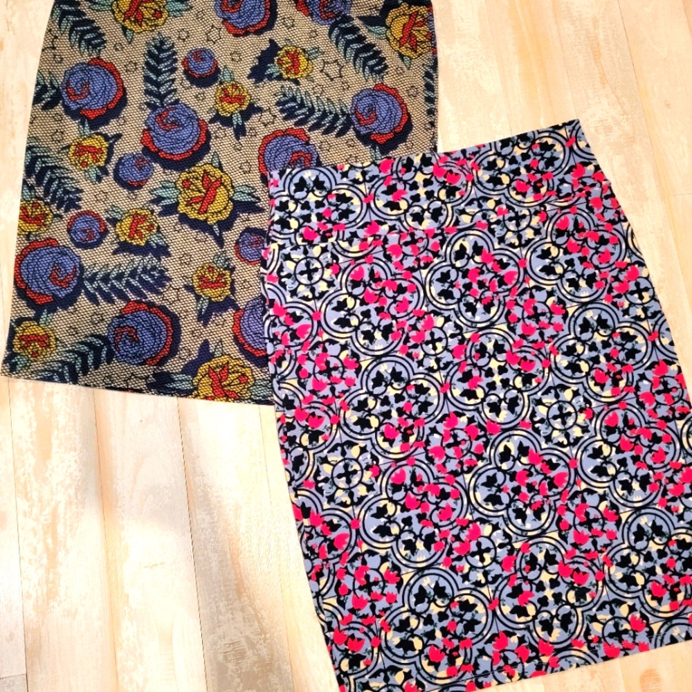 Set of pencil skirts